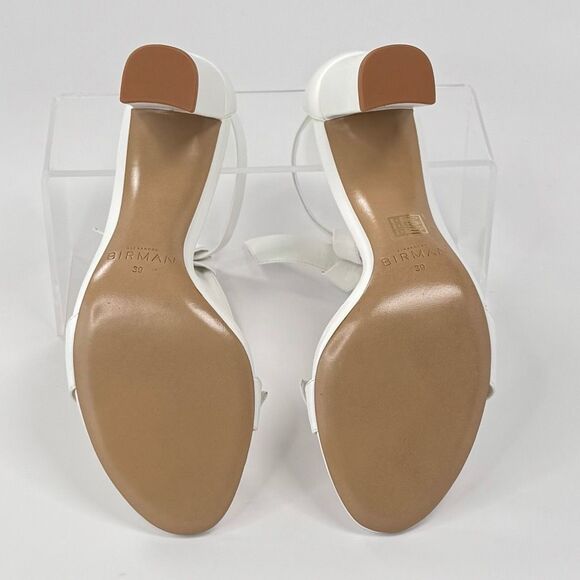 Alexandre Birman Clarita Leather Ankle-Strap Sandals Size 39 - Picture 13 of 13